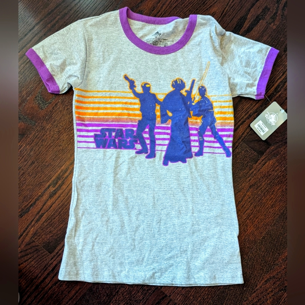Disney Star Wars tee, NEW! XS